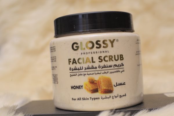 Glossy Professional facial scrub